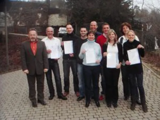 Bild: Trainerausbildung erfolgreich abgeschlossen