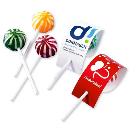 Bild: Vogel's Süsse Werbe-Ideen bringt zum Start in den Sommer neuen Werbe-Lolli auf den Markt