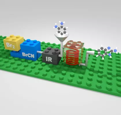 Gefährliche Chemie: Forscher der Uni Graz minimieren Sicherheitsrisiko beim Einsatz von Bromcyan Bild: Gefährliche Chemie: Forscher der Uni Graz minimieren Sicherheitsrisiko beim Einsatz von Bromcyan