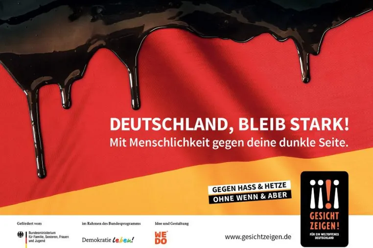 Bild: WE DO gestaltet neue GESICHT ZEIGEN!-Kampagne zu Willkommenskultur