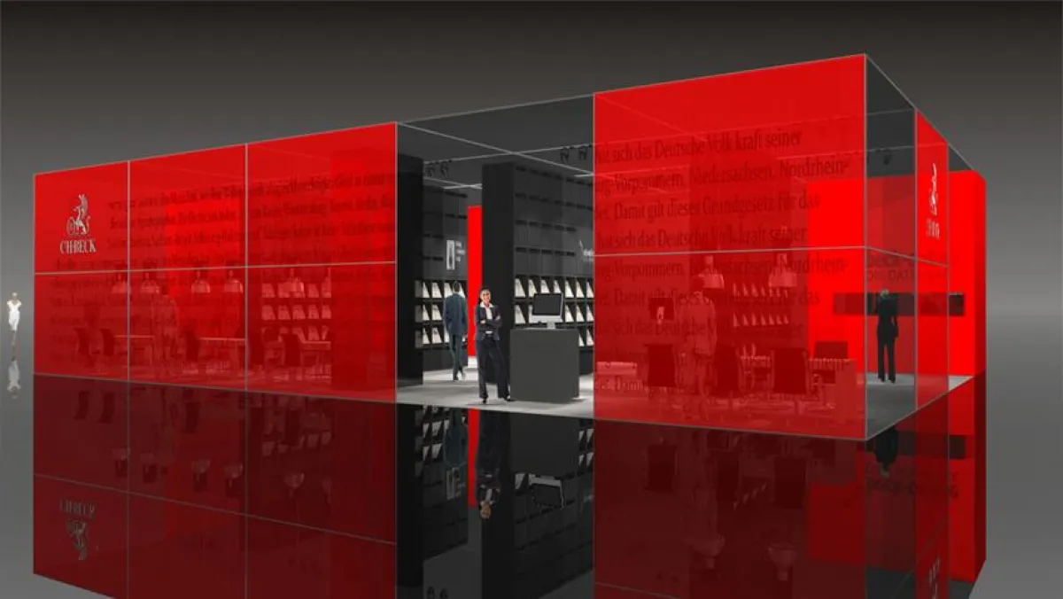 Neuer Messeauftritt für C.H. Beck auf der Frankfurter Buchmesse