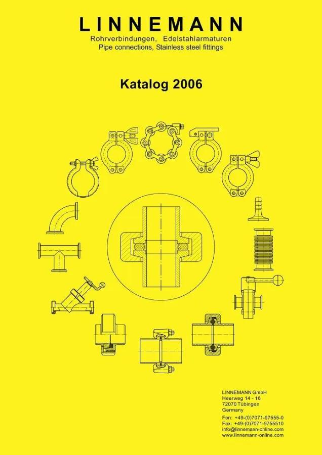 Katalog 2006 Rohrverbindungen, Edelstahlarmaturen