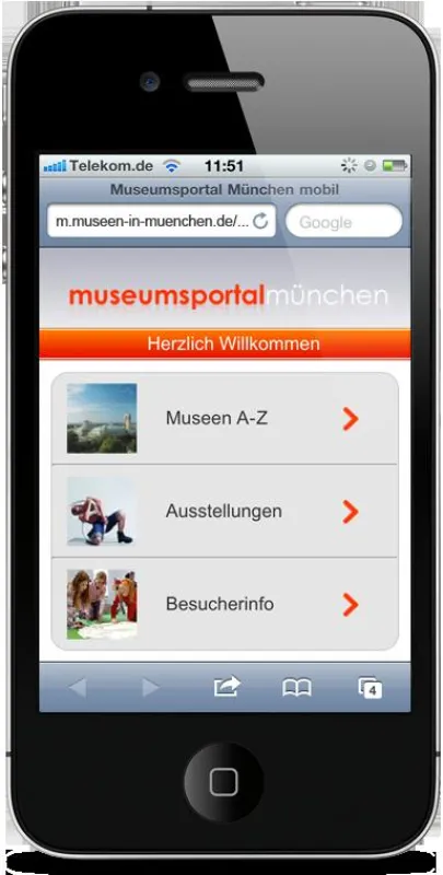Das mobile Museumsportal München