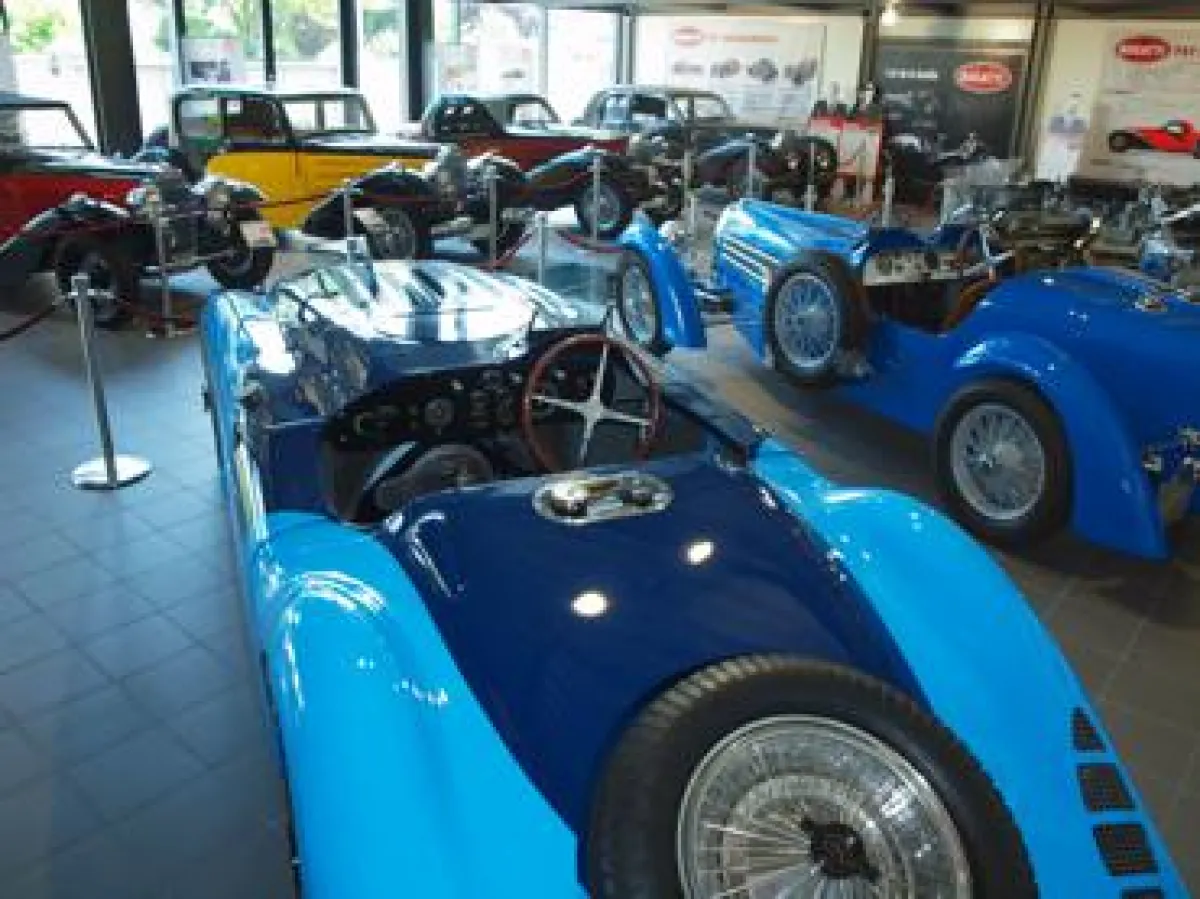 Die Sonderausstellung ?The Last French Bugattis? stößt auf großes internationales Interesse.