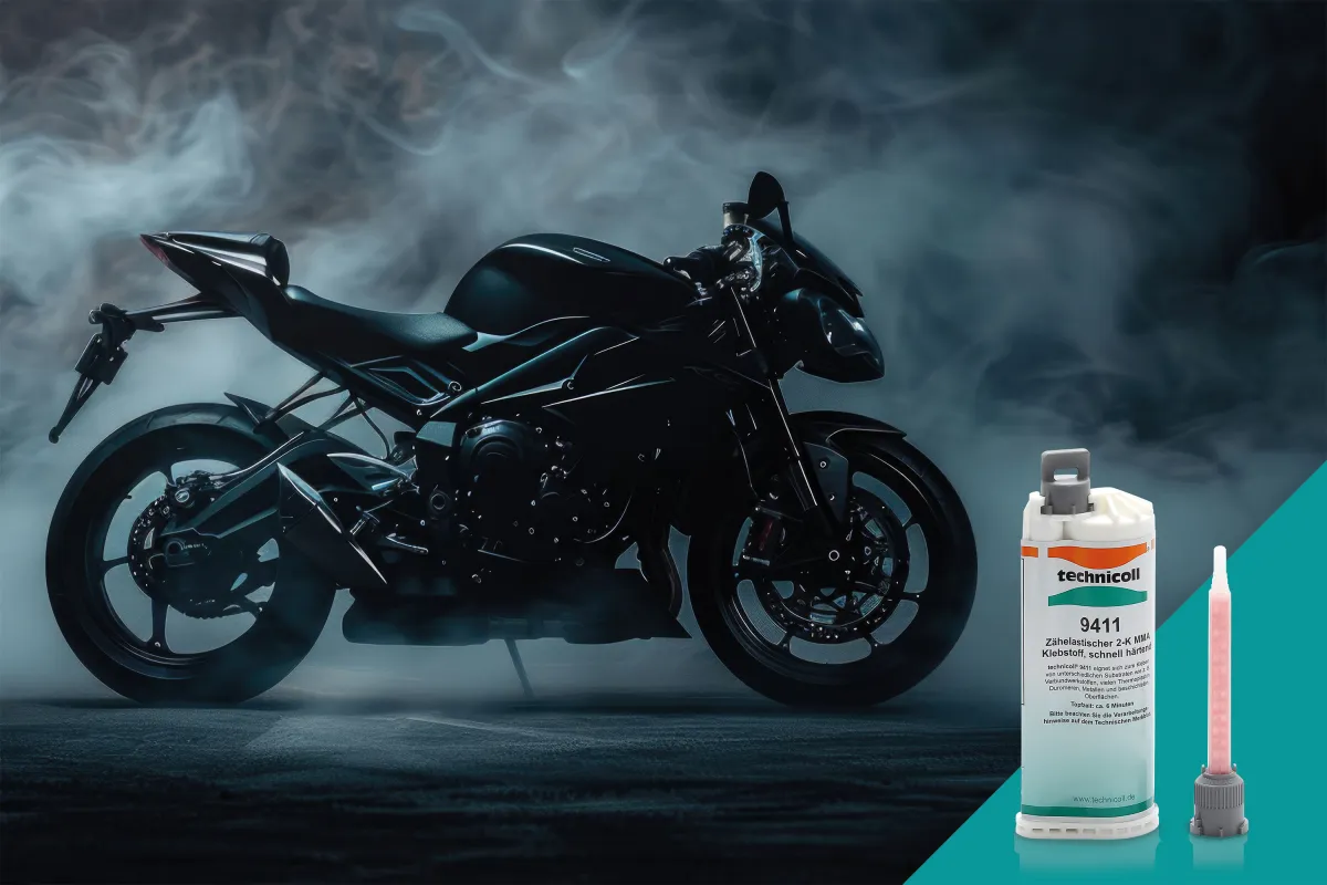 Professionelles Kleben im Leichtbau und Rennsport: Möglich mit dem Klebstoff technicoll® 9411. (© RUDERER Klebetechnik GmbH)