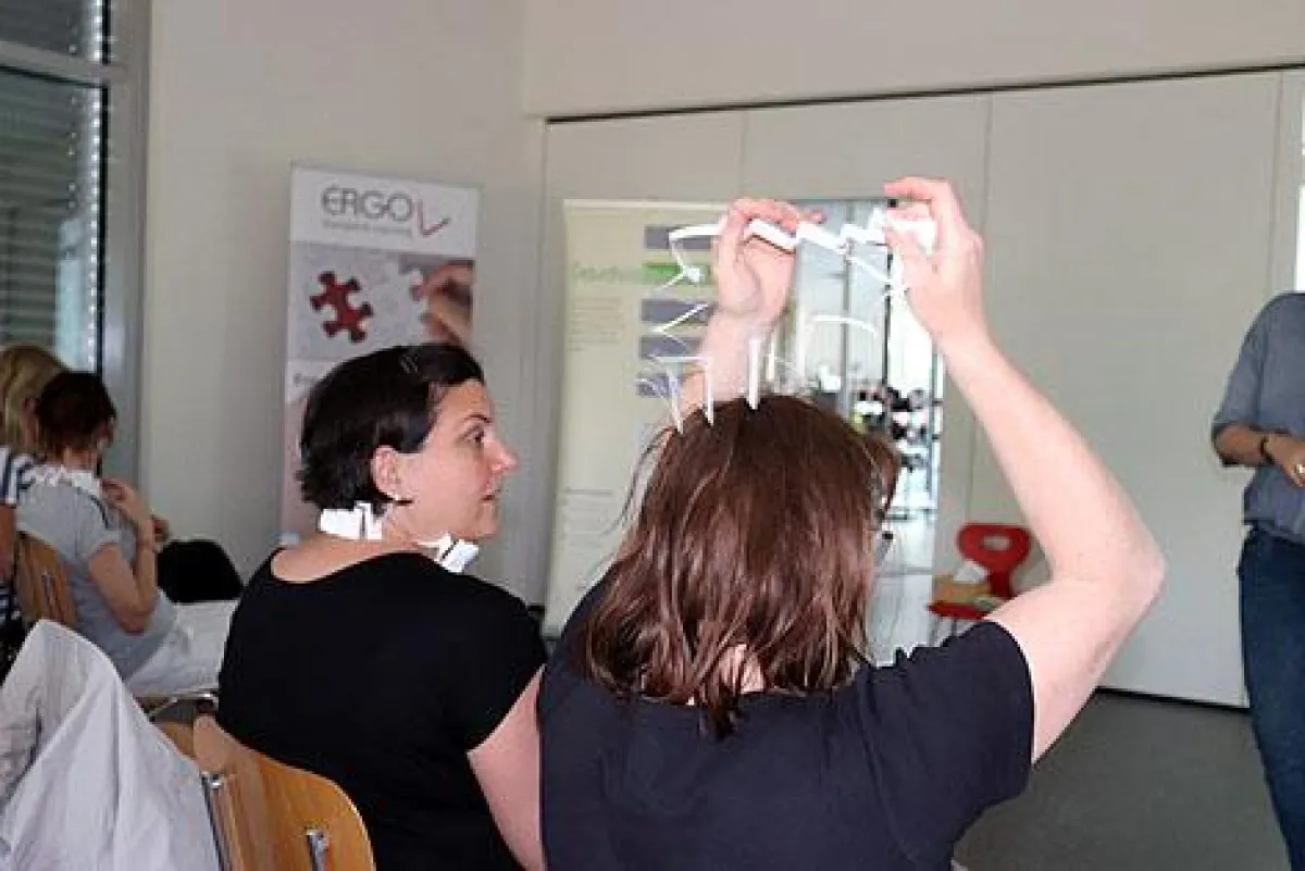 Am Vortragsabend ?Topfit in die Schule? gab es hilfreiche Informationen, Tipps und Übungen