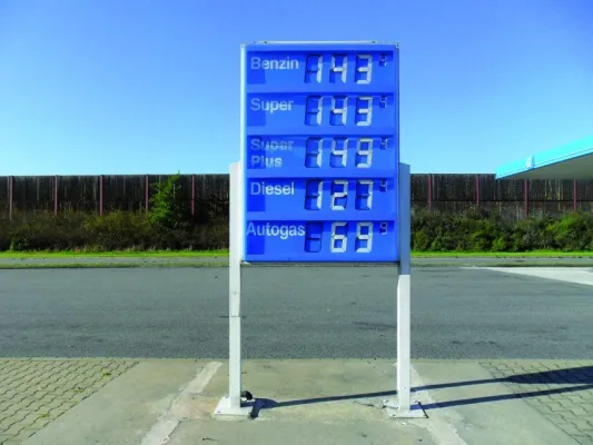 Bild: Neue Autogas-Tankstelle auf der A4 nahe Chemnitz