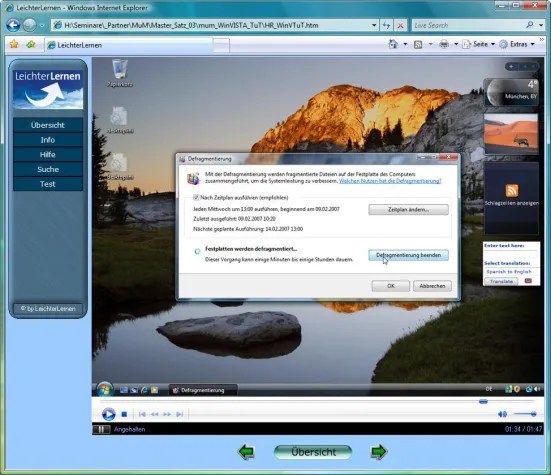 Bild: Windows VISTA rasch und effizient nutzen