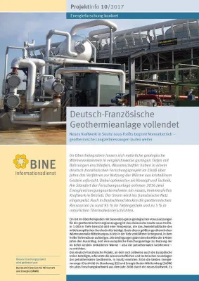 Bild: Deutsch-französisches Geothermie-Kraftwerk startet kommerziellen Betrieb