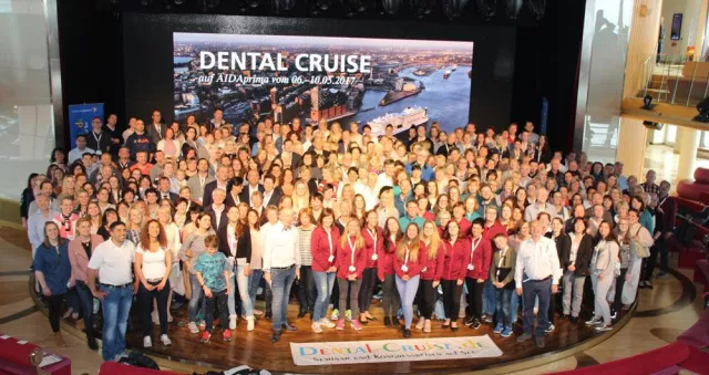 Bild: Für ein starkes Team 10. Dental-Cruise Reise mit 320 Zahnärzten und Praxismitarbeitern