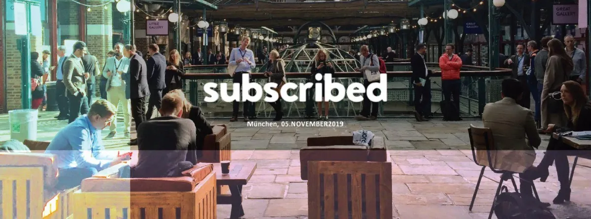 Subscription Economy Konferenz München