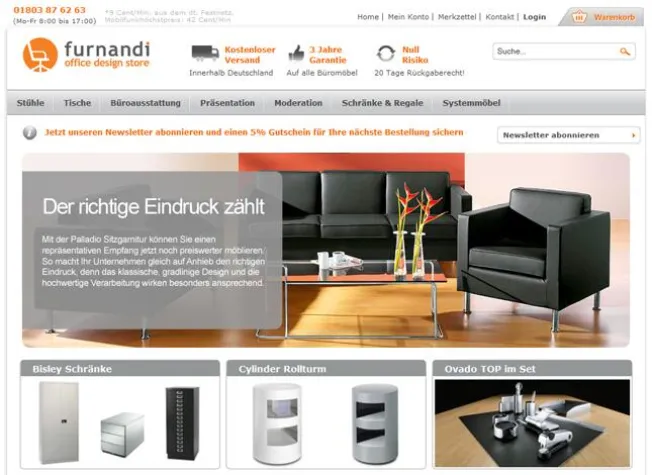 Bild: Das stilvolle Büro – zu fairen Preisen