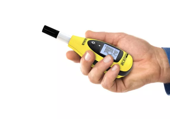 Bild: Klimamessgeräte in Taschenform