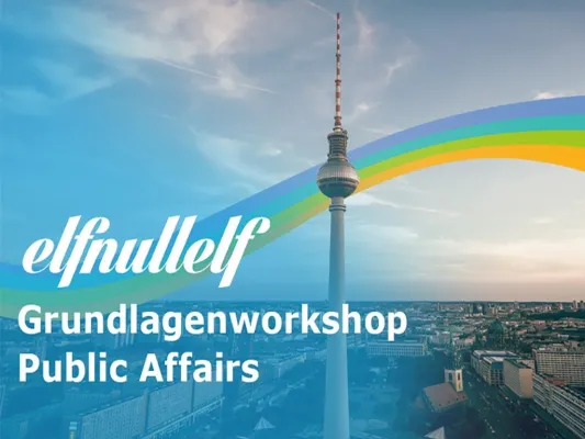 Bild: Grundlagenworkshop Public Affairs für Unternehmen und Verbände