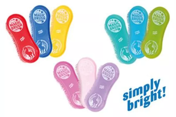 Bild: Kunterbunte Pferdebürstensets von MagicBrush