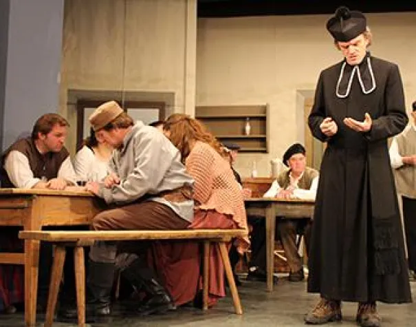 Bild: Heiligenspiel mit erfreulichem Ende