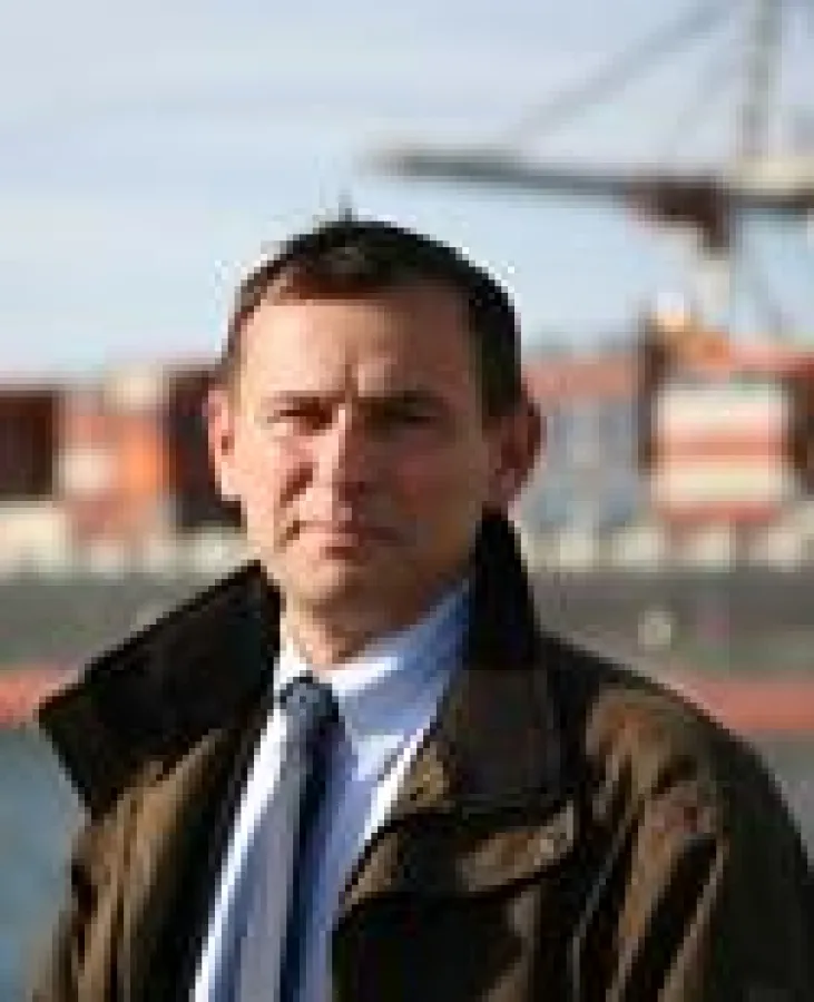 Laurent Castaing, neuer Generaldirektor der Hafenverwaltung von Le Havre.