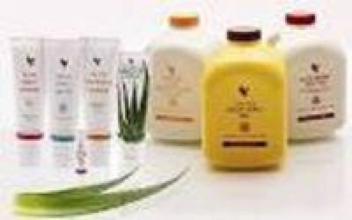 Aloe-Vera-Produkte von Forever.