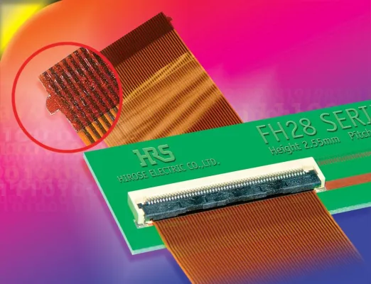 Bild: Rastnasen sichern FFC/FPC Verbindung