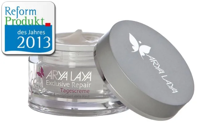 Bild: Arya Laya Exclusive Repair Tagescreme ist Reformhaus-Produkt des Jahres 2013
