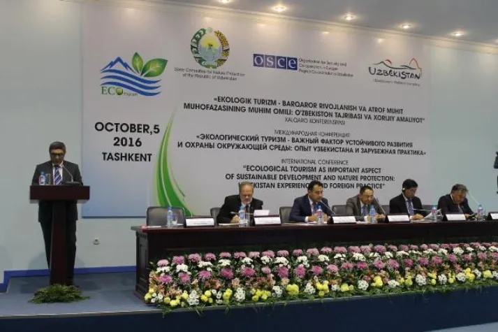 Bild: Internationale Ökotourismus-Konferenz in Usbekistan