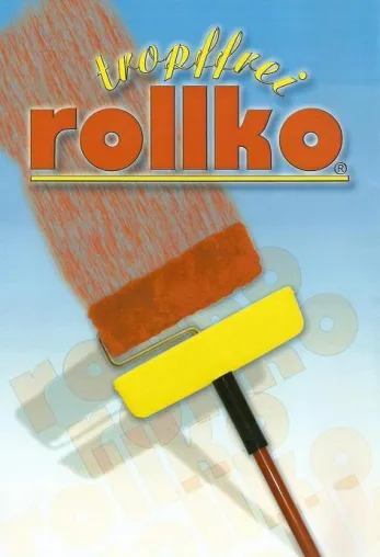 Bild: Das Ziel des Rollko-Erfinders - Decke streichen, ohne zu kleckern