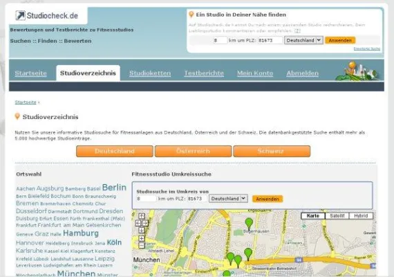 Bild: Schnell zum Beach Body - Jetzt ganz einfach das passende Fitnessstudio finden