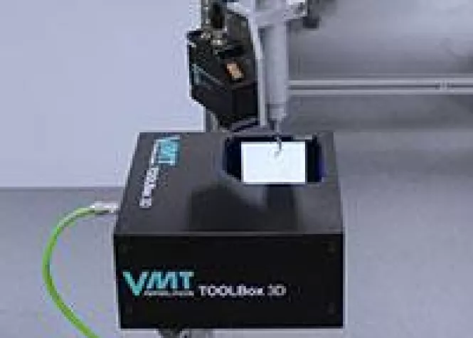 Bild: Robotertoolvermessung “out-of-the box” – VMT ToolBox 3D