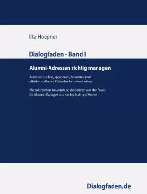 Bild: Aktuelle Neuerscheinung - „Alumni-Adressen richtig managen“