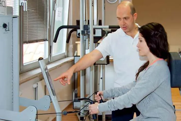 Bild: Medizinische Trainings-Therapie München