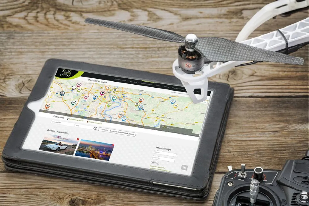 Copter Services im Dienstleisterportal BVCP