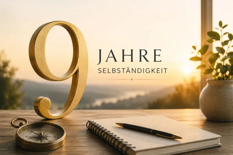 Neun Jahre Selbständigkeit: Warum ich heute vieles anders mache als am Anfang Bild: Neun Jahre Selbständigkeit: Warum ich heute vieles anders mache als am Anfang