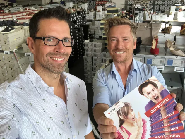 Bild: Super-Summer-Verlosungsaktion beim Übergrößen-Händler