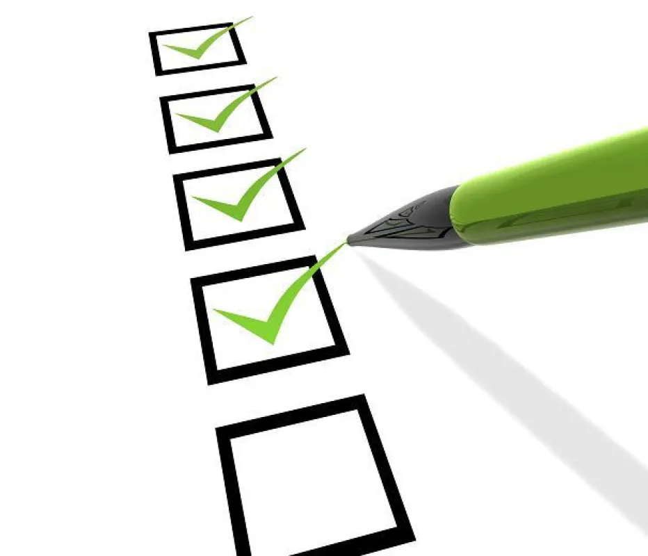 Checkliste für Kuren