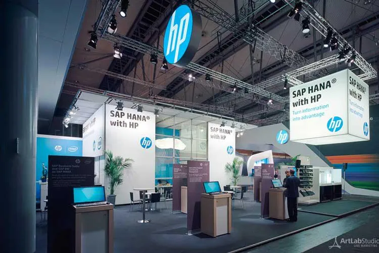 ArtLab Studios kreiert Messekonzept für Hewlett Packard Bild: ArtLab Studios kreiert Messekonzept für Hewlett Packard