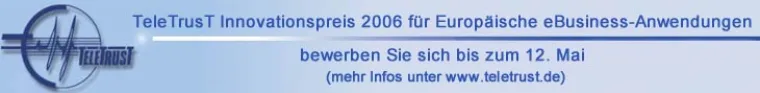 Bild: Bewerbungsfrist für den Innovationspreis 2006 läuft