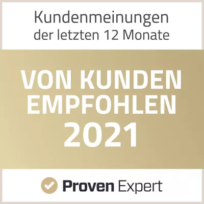 Bild: Personalberatung MEYHEADHUNTER zum dritten Mal von ProvenExpert als „Von Kunden empfohlen 2021“ ausgezeichnet