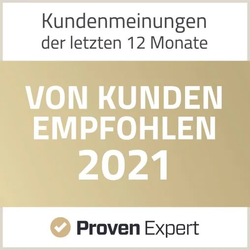 Personalberatung MEYHEADHUNTER zum dritten Mal von ProvenExpert als „Von Kunden empfohlen 2021“ ausgezeichnet Bild: Personalberatung MEYHEADHUNTER zum dritten Mal von ProvenExpert als „Von Kunden empfohlen 2021“ ausgezeichnet