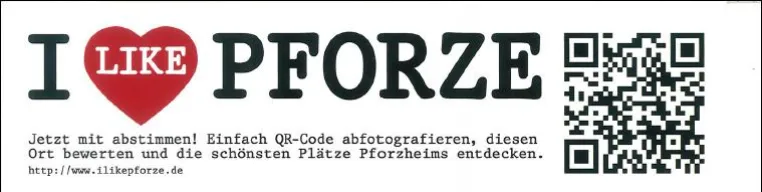 Bild: „I like Pforze" – Eine Bekennerkampagne von Pforzheimer Studierenden hilft der goldenen Stadt zu neuem Glanz
