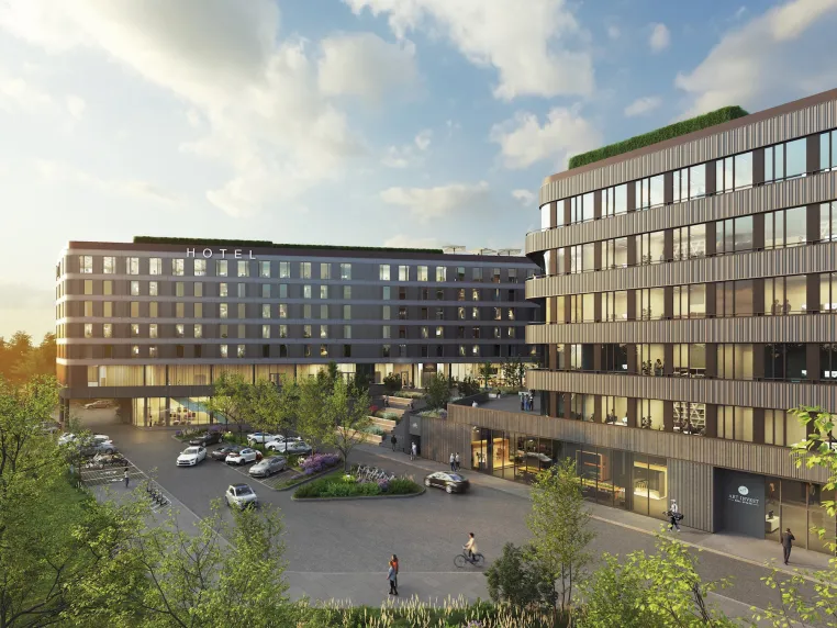 Bild: Xperience Quartier: Art-Invest Real Estate schließt Mietvertrag mit Radisson Hotel Group und CIC Hospitality
