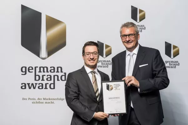 Bild: MOCOPINUS ausgezeichnet mit dem German Brand Award 2018 für herausragende Markenführung