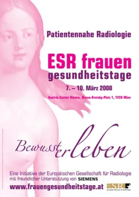 Bild: ESR Frauengesundheitstage 2008 - frauengesundheitstage.at