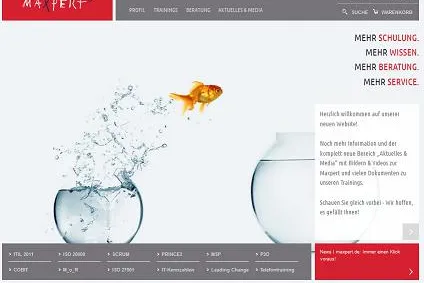Bild: Website-Relaunch mit neuen Inhalten & frischem Design: maxpert.de