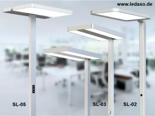 Bild: LEDAXO bringt neue Büro-Stehleuchten mit LED-Technologie auf den Markt