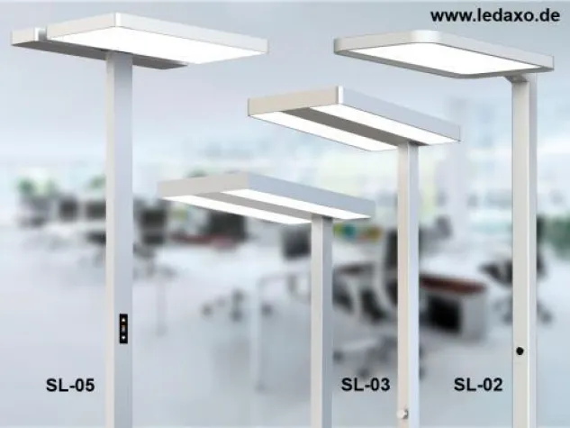 Bild: LEDAXO bringt neue Büro-Stehleuchten mit LED-Technologie auf den Markt