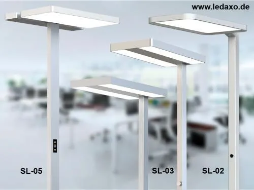 Bild: LEDAXO bringt neue Büro-Stehleuchten mit LED-Technologie auf den Markt