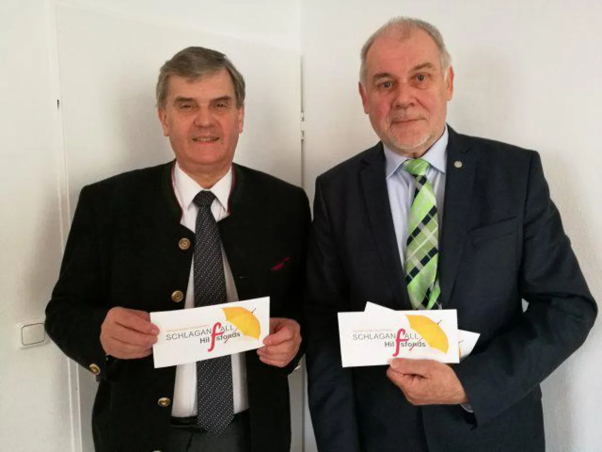 Gremiummitglieder Ewald Schurer, MdB (links) und Willi Daniels (Gründer und Gremiumvorsitzender)