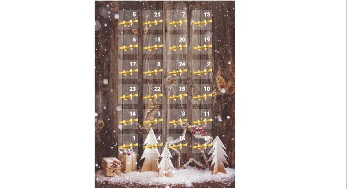 Der Wellness-Adventskalender von Fit Reisen. ©fitreisen.de