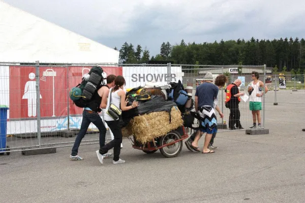 Bild: Infrastruktur und Sanitäranlagen für Southside & Hurricane