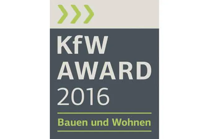 Bild: insglück realisierte erfolgreich KfW Award Bauen und Wohnen 2016